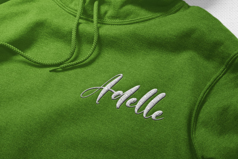 Sarah Jason Embroidery Script Font