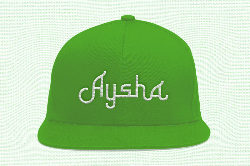 Shabyan Embroidery Decorative Font