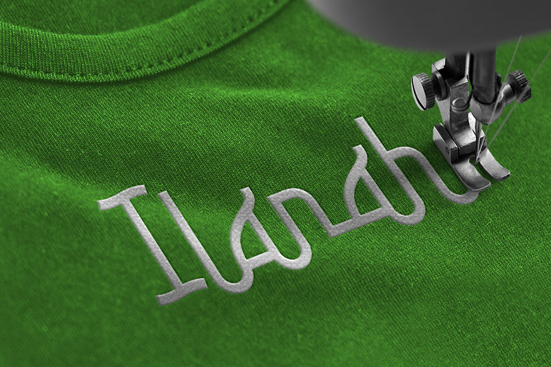 Shabyan Embroidery Decorative Font