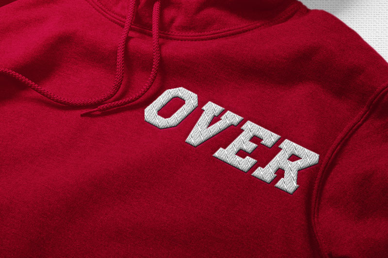 Slabzone Embroidery Display Font