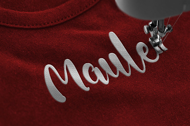 Sovia Billy Embroidery Script Font