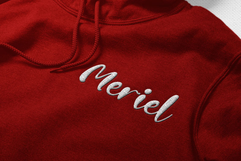 Sovia Billy Embroidery Script Font