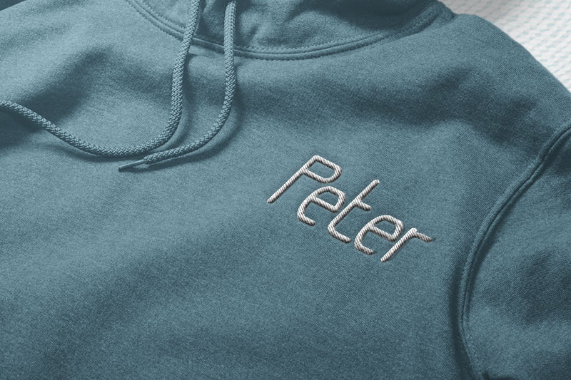 The Owner Embroidery Display Font