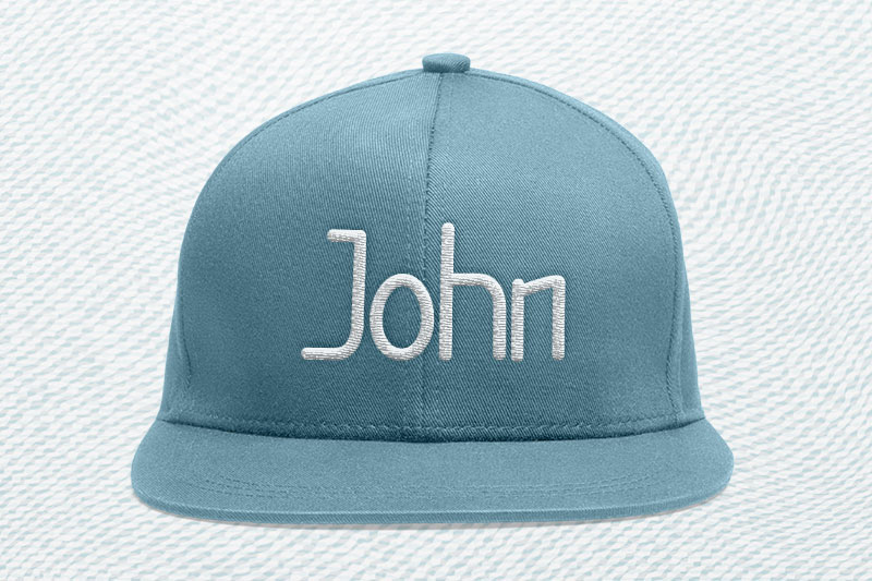 The Owner Embroidery Display Font