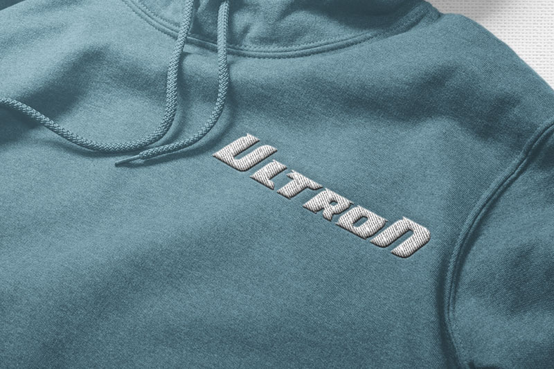 Threarer Embroidery Display Font