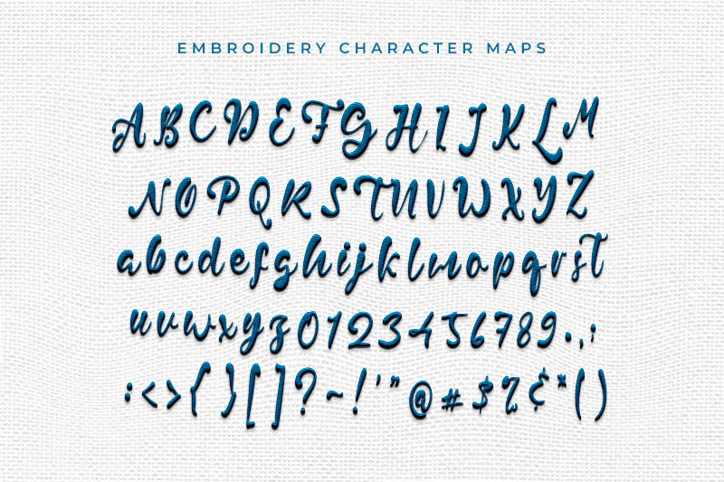 Wayne Grout Embroidery Script Font