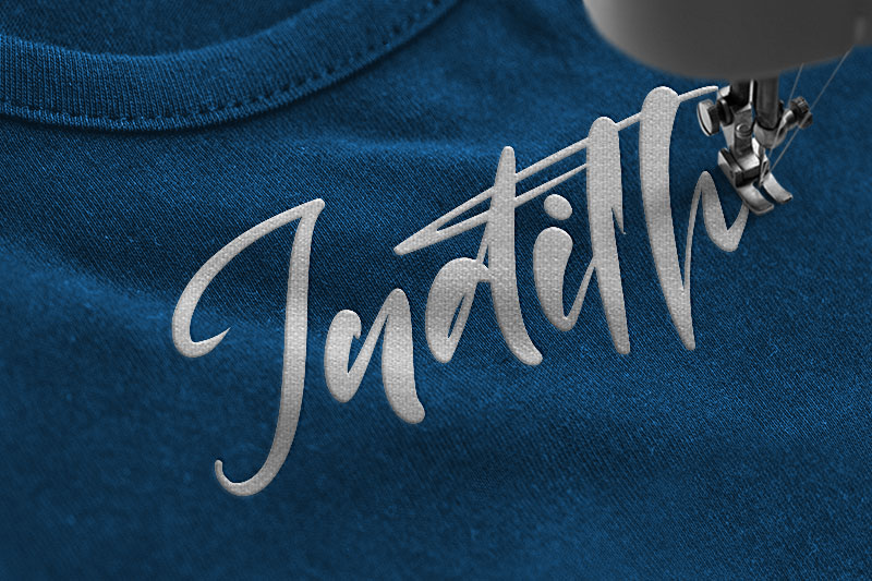 Willard Embroidery Script Font