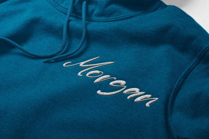 Willard Embroidery Script Font