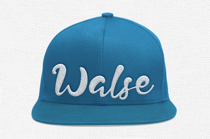 Windy Allan Embroidery Script Font