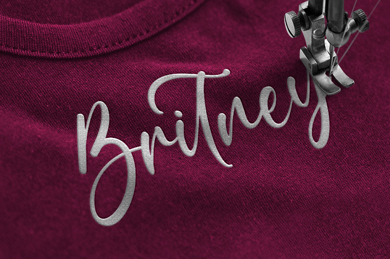 Windy Lane Embroidery Script Font