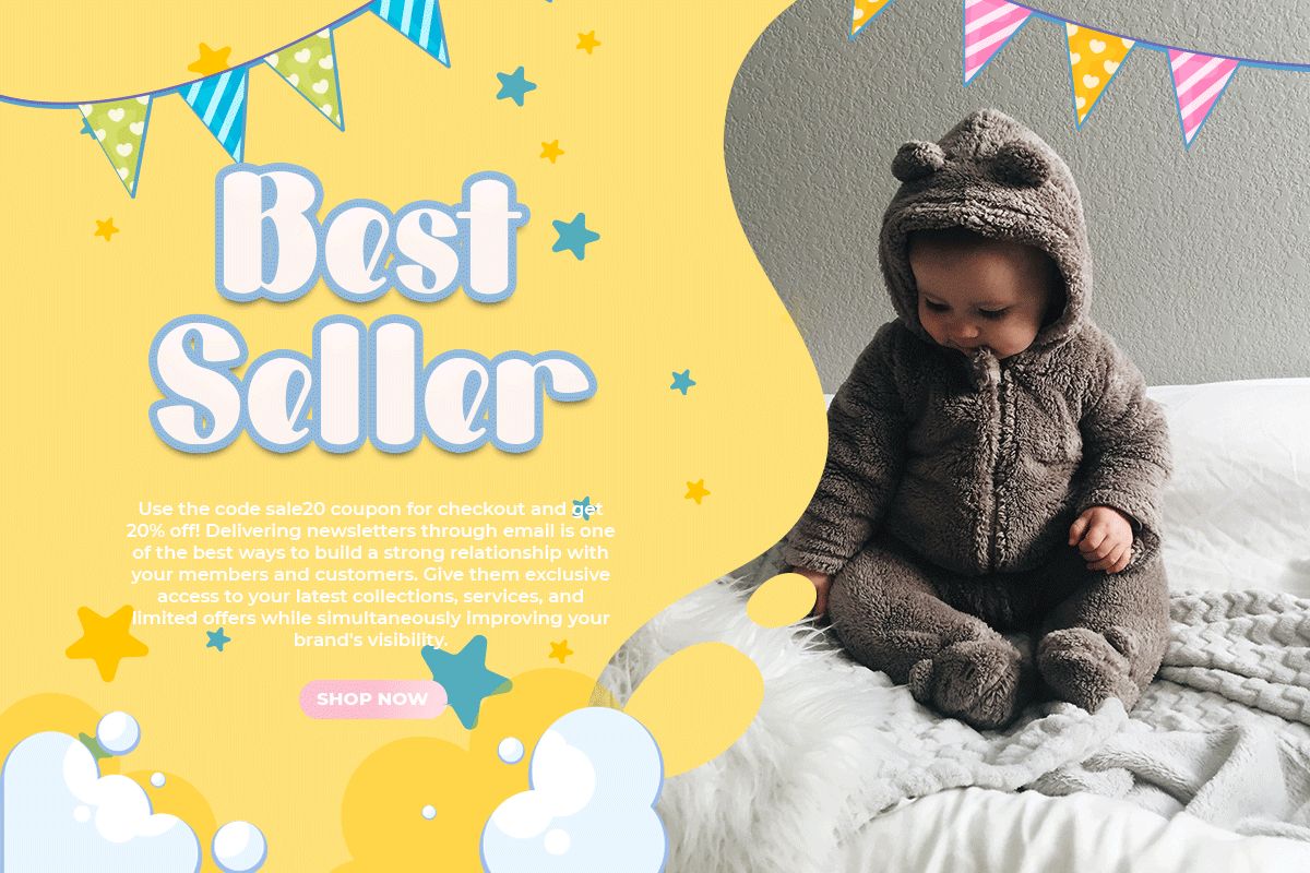 Baby Cute Modern Kids Font