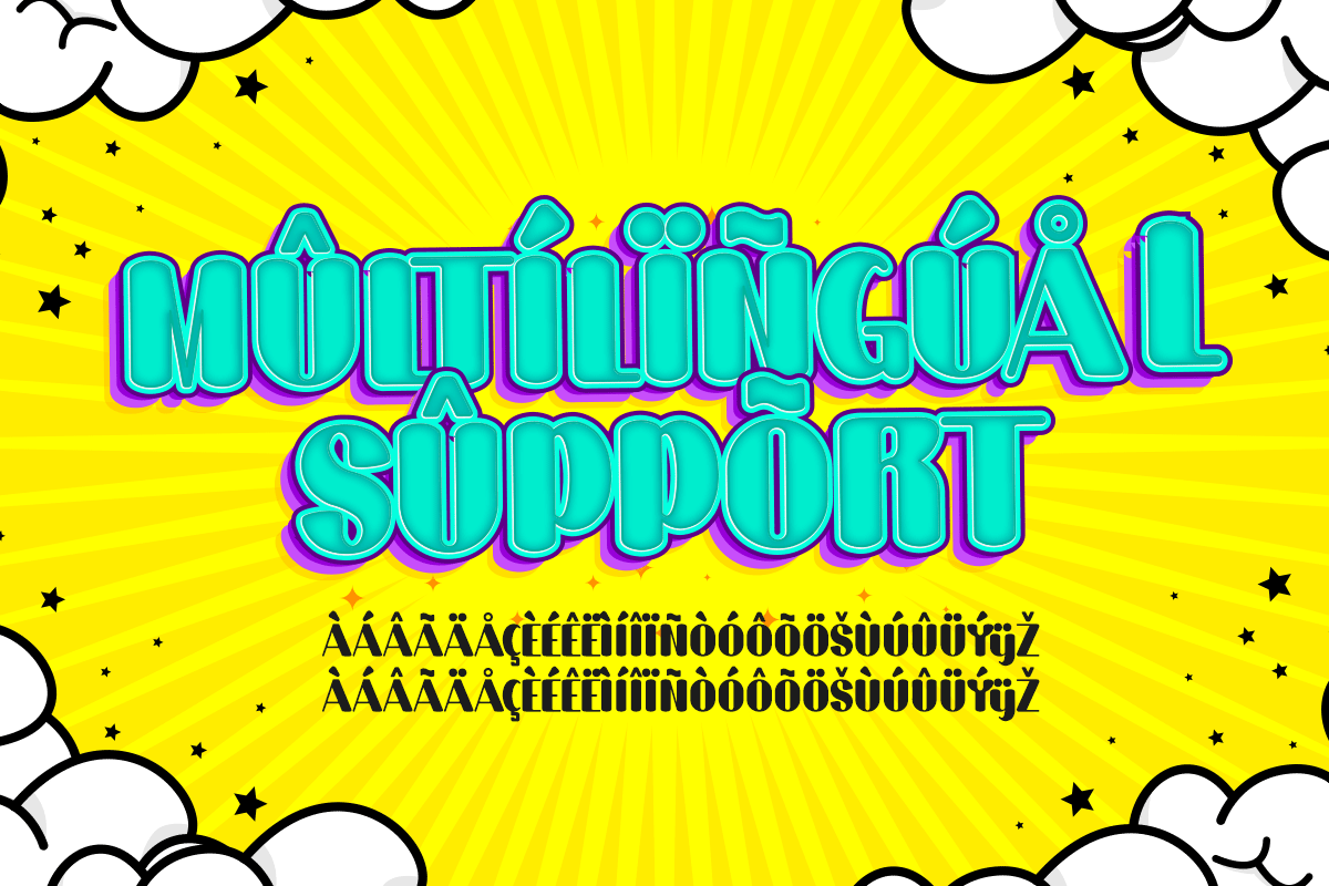 Baby Cute Modern Kids Font