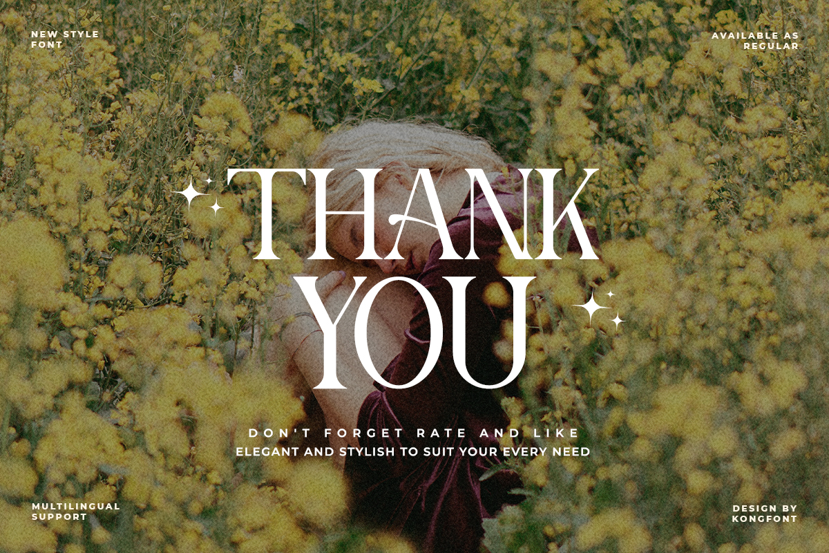 Beauty Modern Serif Font