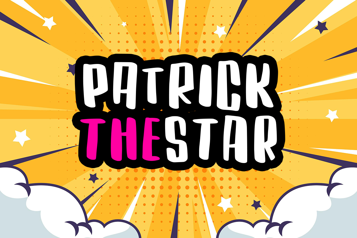 Crabby Party Modern Display Font