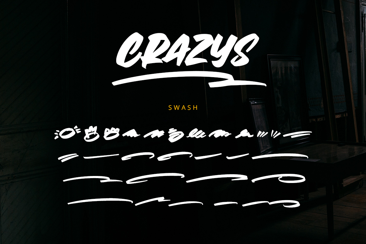 Crazys Modern Display Font