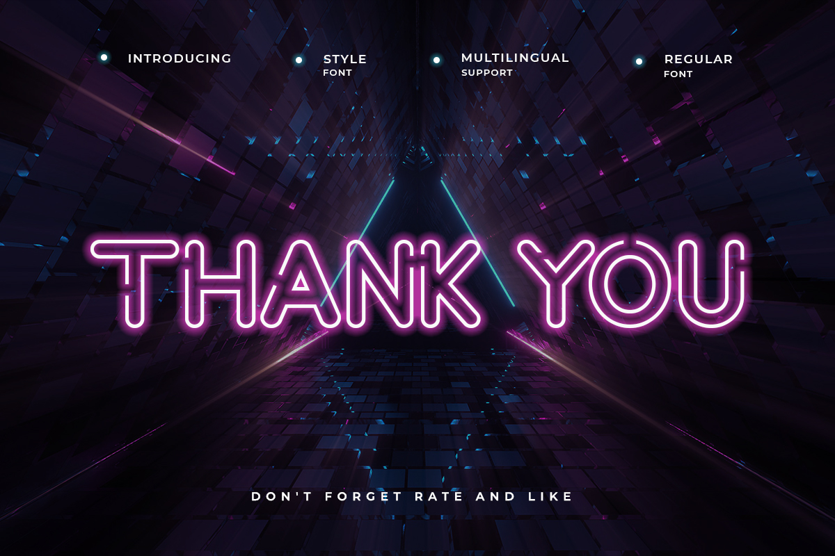 Discofest Modern Futuristic Font