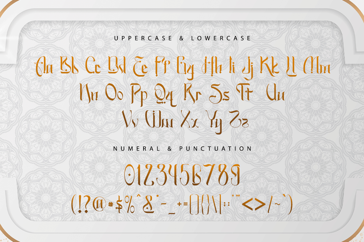 Eid Mubarak Arabic Modern Arabic Font - Image 5