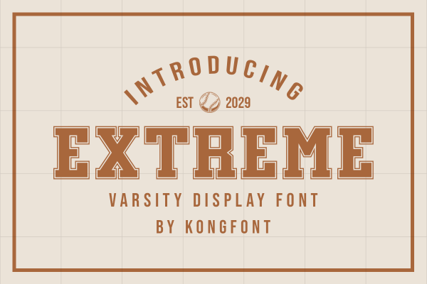 Extreme Modern Display Font - Image 2