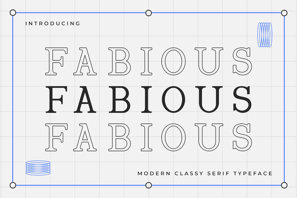 Fabious Classy Serif Font