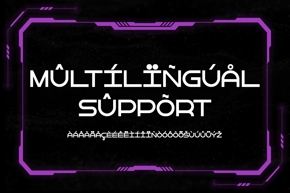 Futurist Modern Futuristic Font