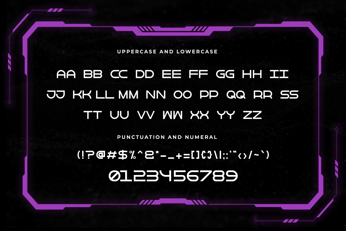 Futurist Modern Futuristic Font