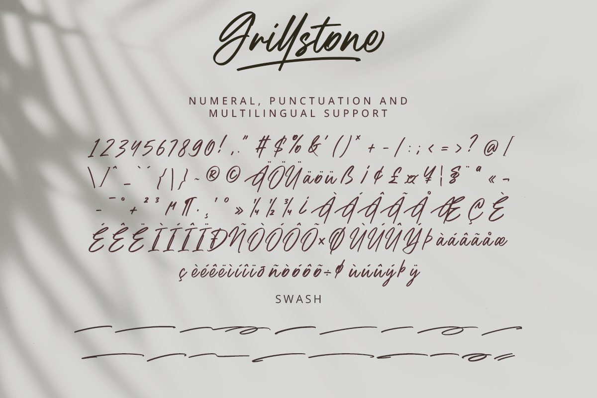Grillstone Modern Handwritten Font