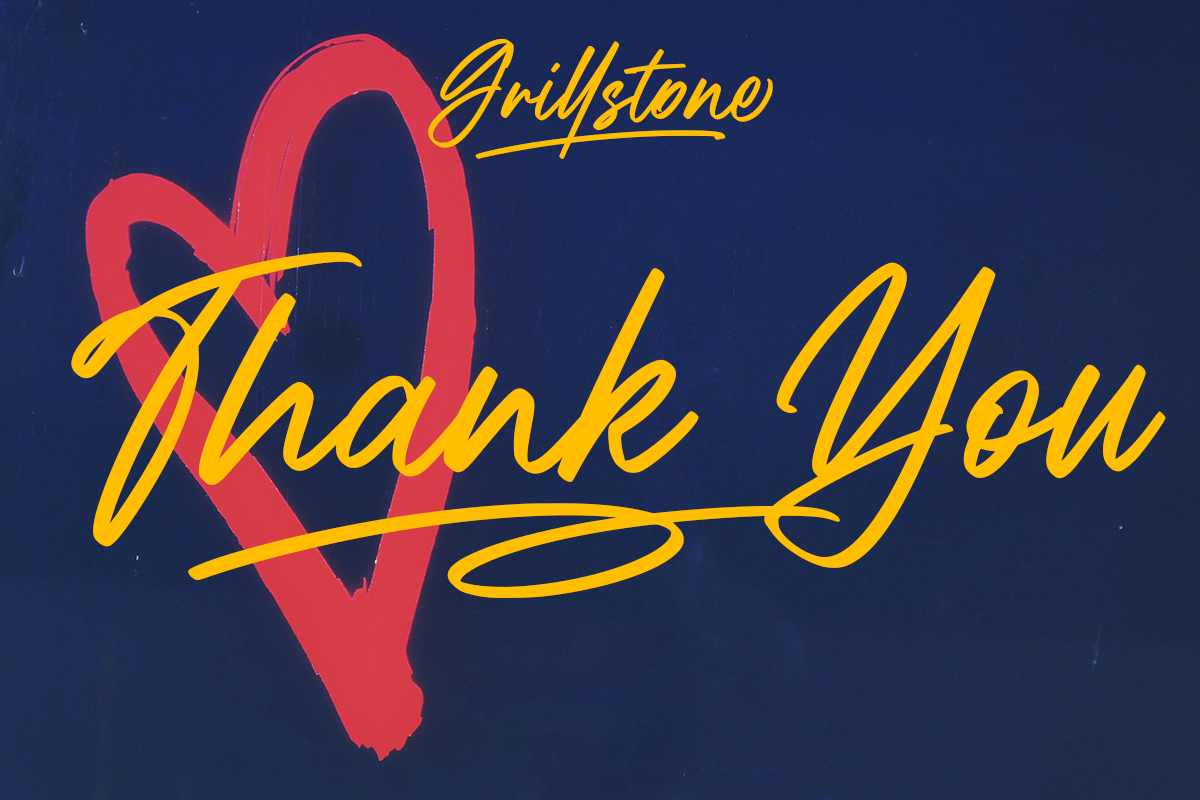 Grillstone Modern Handwritten Font