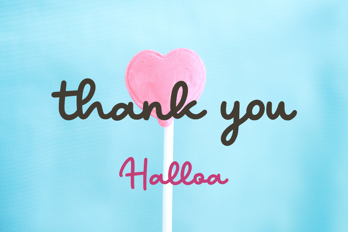 Halloa Monoline Script Font