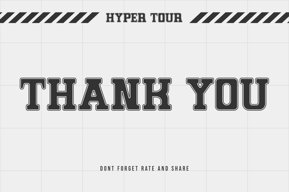 Hyper Tour Modern Display Font - Image 9