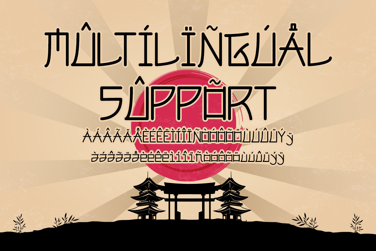 Japanatsuki Modern Japanese Font - Image 8