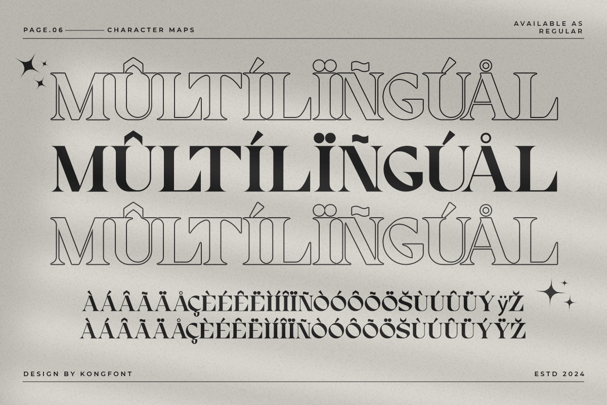 Quality Classy Serif Font