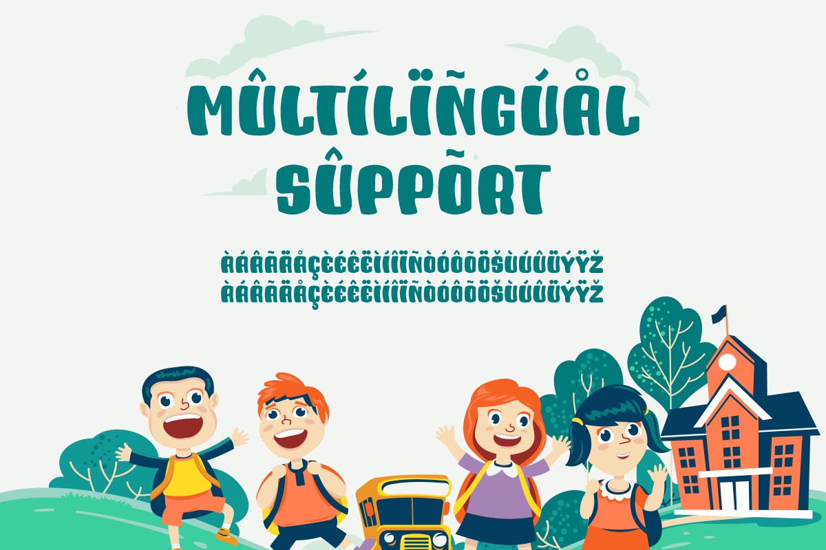 School Modern Kids Font - Image 7