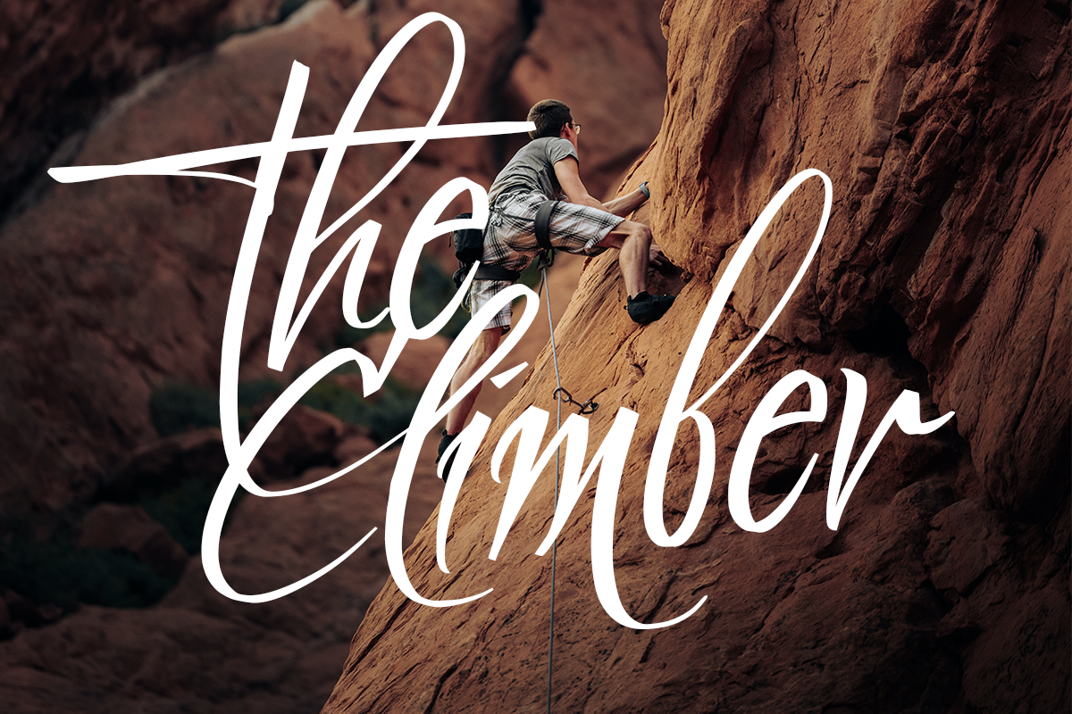 Scratching handwritten Font