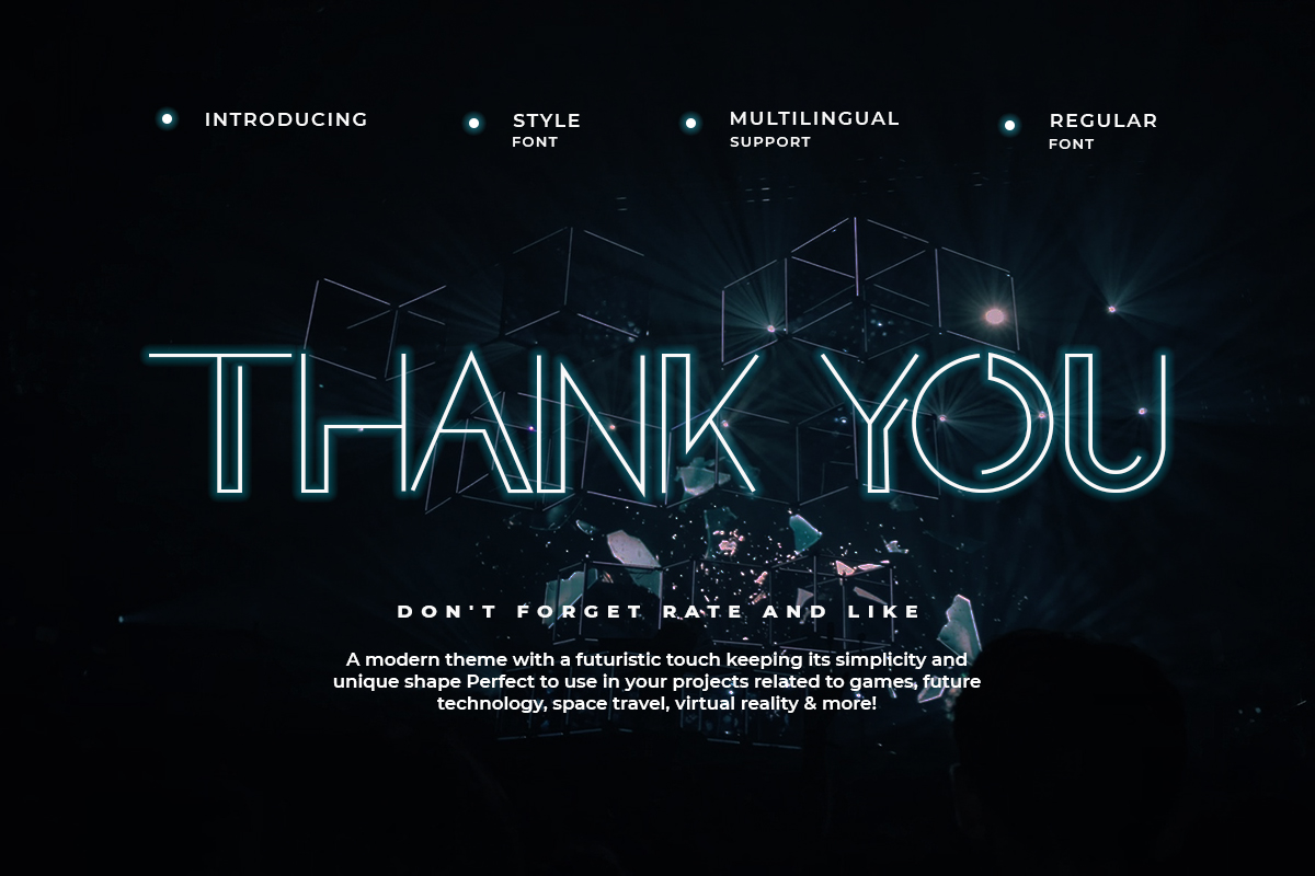 Technova Futuristic Font