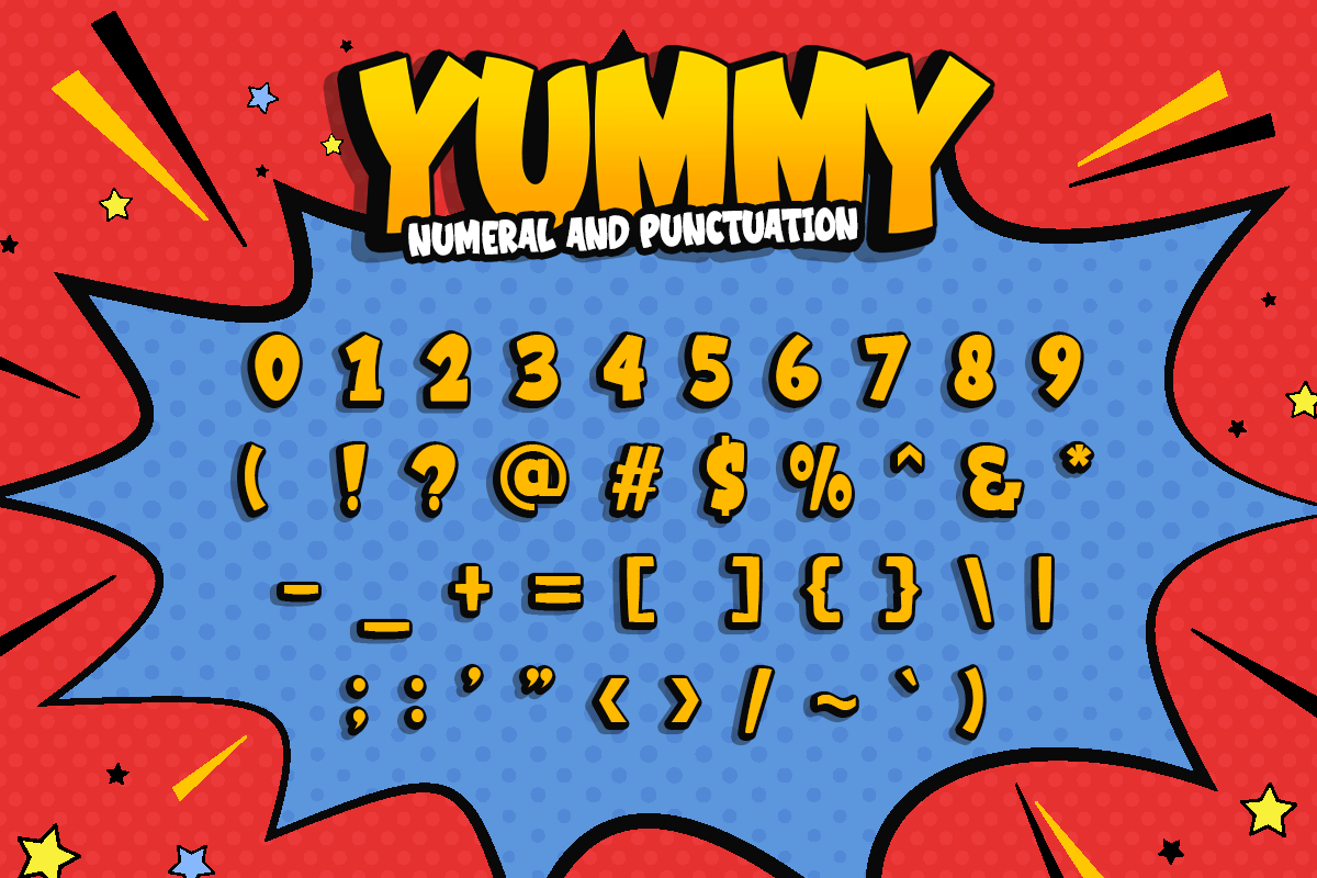 Yummy Modern Kids Font