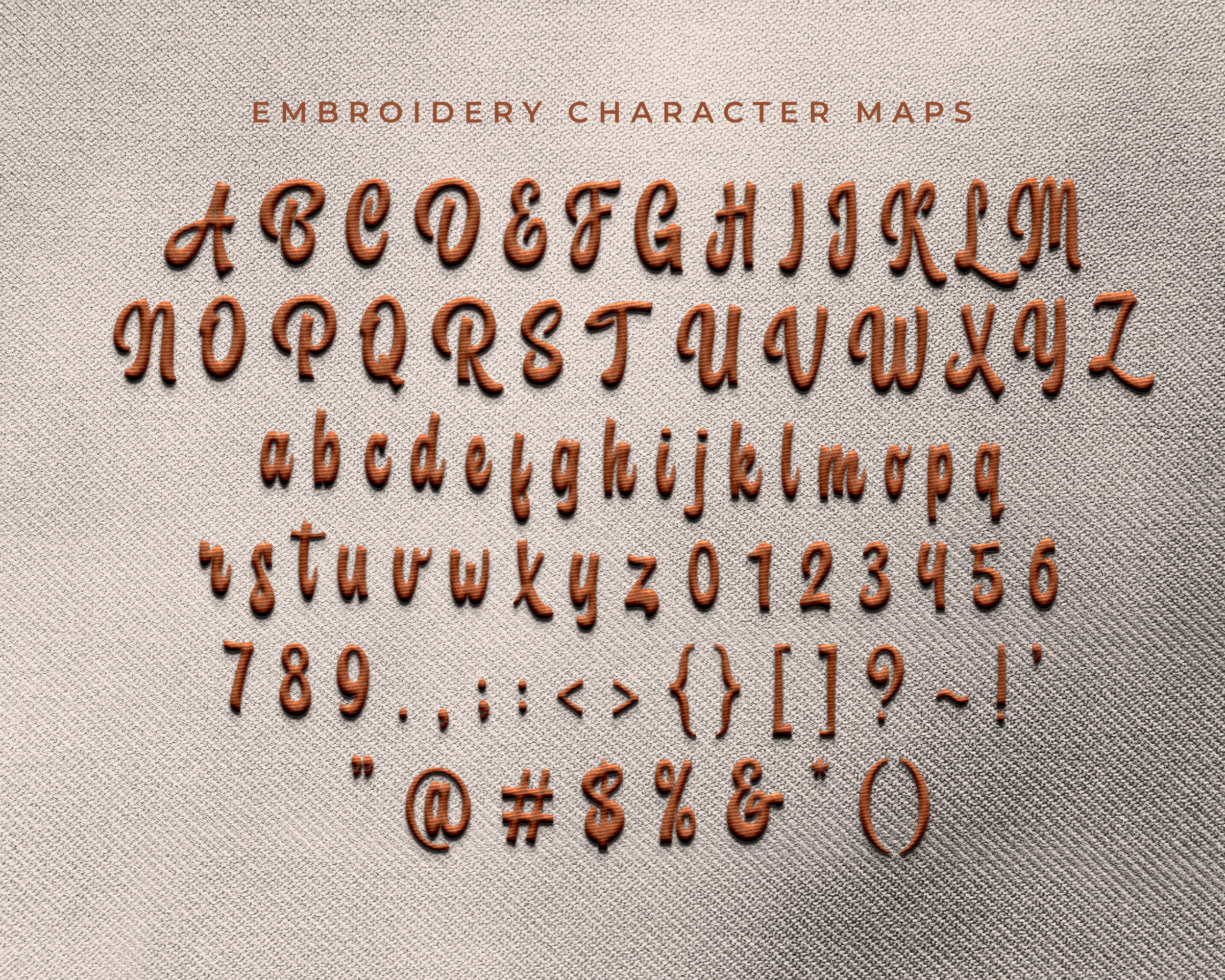 Backstranger Embroidery Font, Embroidery Handwriting Font, Retro Embroidery Fonts, Backstranger Font For Embroidery, Embroidery Retro Font - Image 10