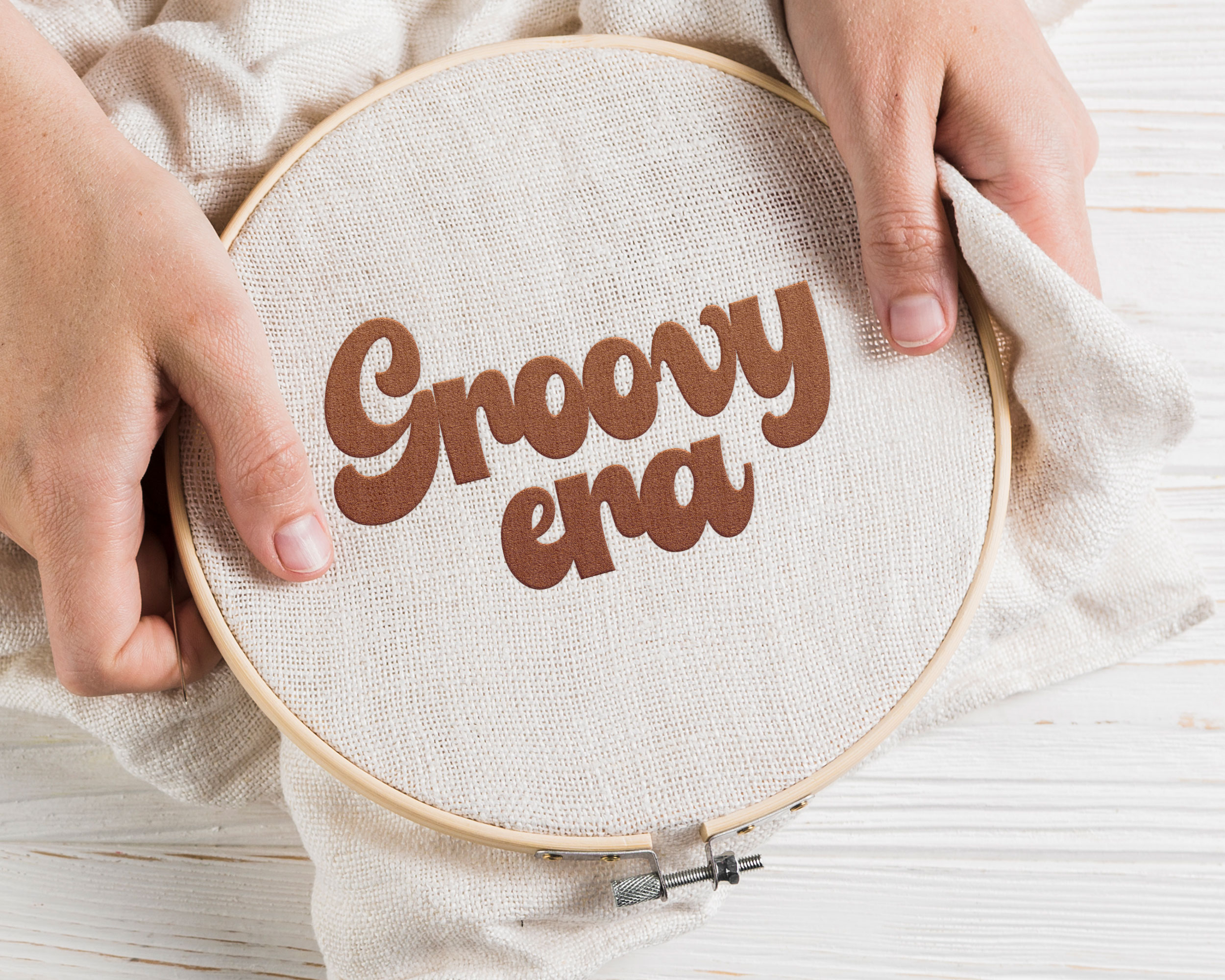 Balbaleo Embroidery Font, Embroidery Handwriting Font, Retro Embroidery Fonts, Balbaleo Font For Embroidery, Embroidery Retro Font - Image 5