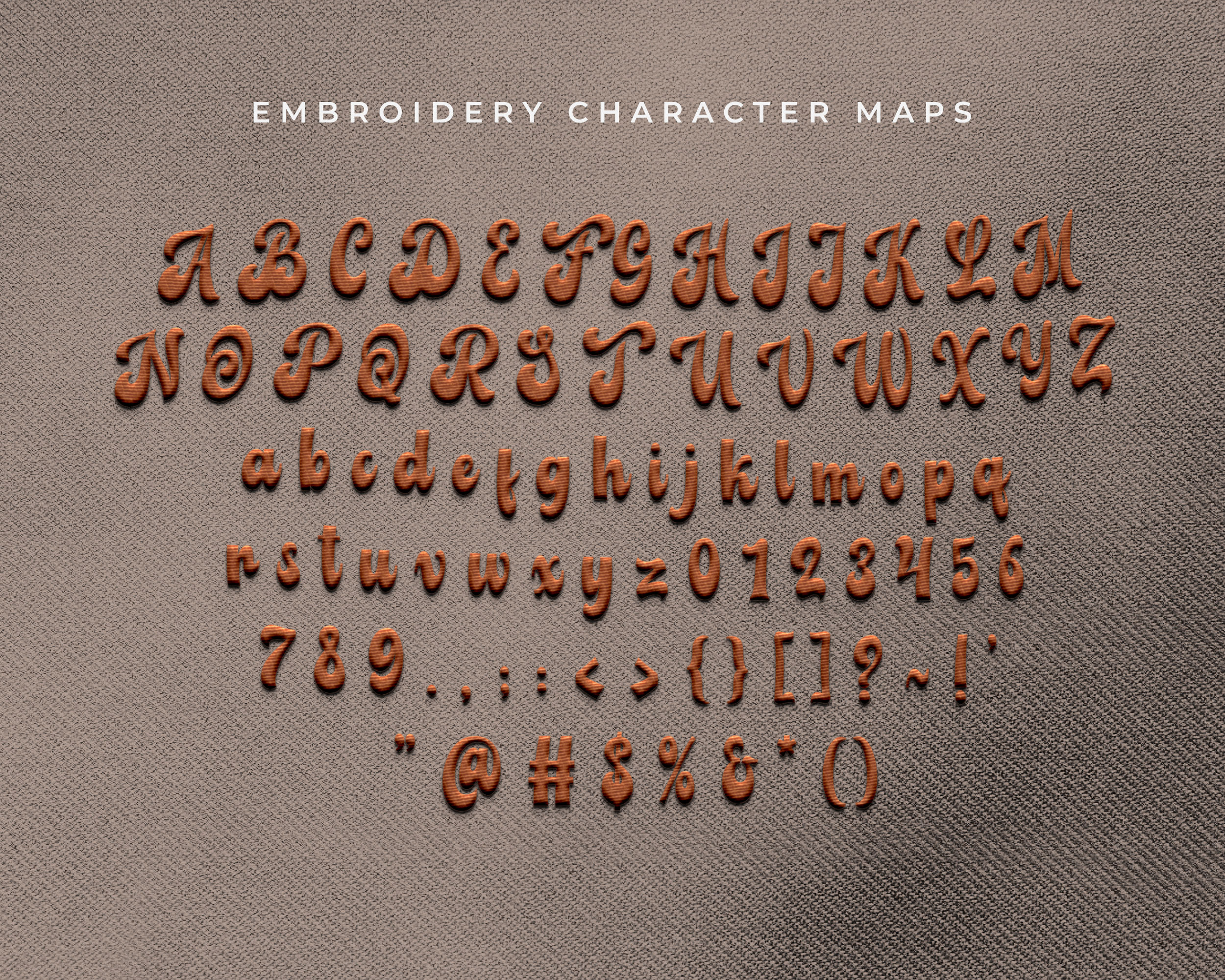 Balbaleo Embroidery Font, Embroidery Handwriting Font, Retro Embroidery Fonts, Balbaleo Font For Embroidery, Embroidery Retro Font - Image 10