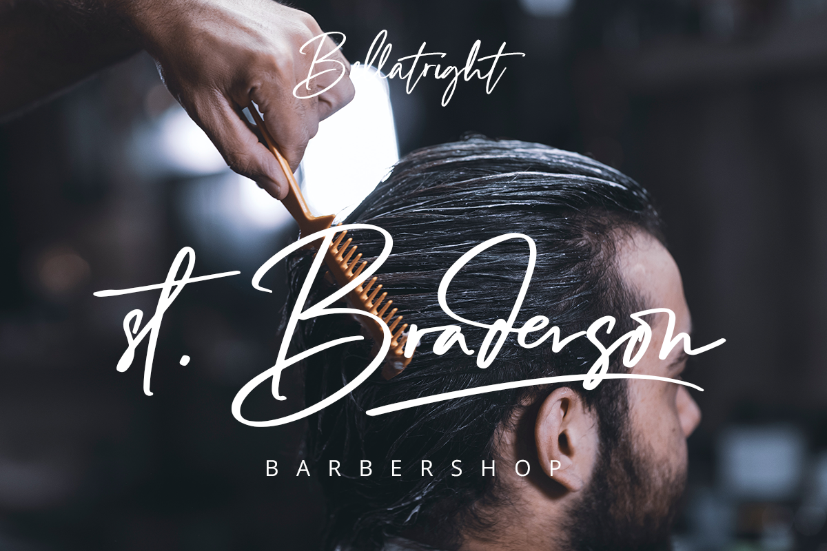 Bellatright Modern Script Font - Image 7