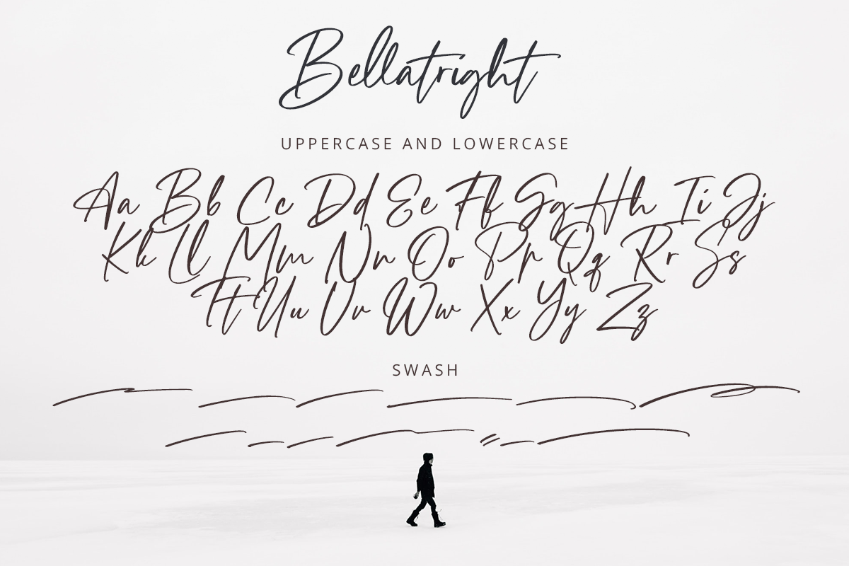 Bellatright Modern Script Font - Image 9