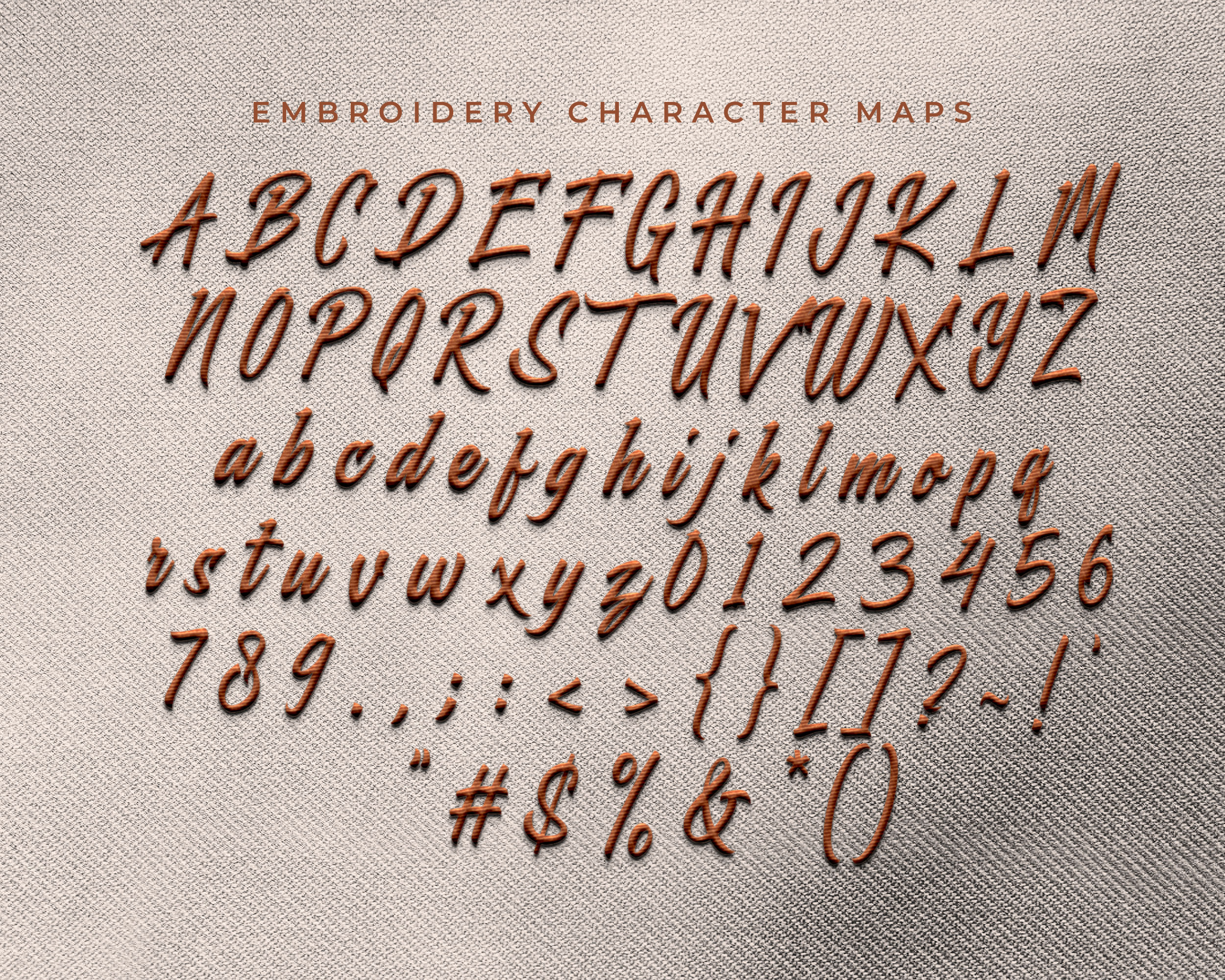 Blasteran Embroidery Font, Embroidery Retro Font, Modern Embroidery Fonts, Blasteran Font For Embroidery, Embroidery Retro Font - Image 10