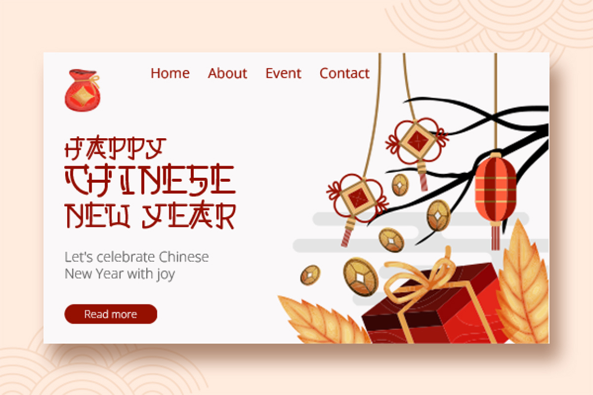 Chinese New Year Modern Chinese Font - Image 4