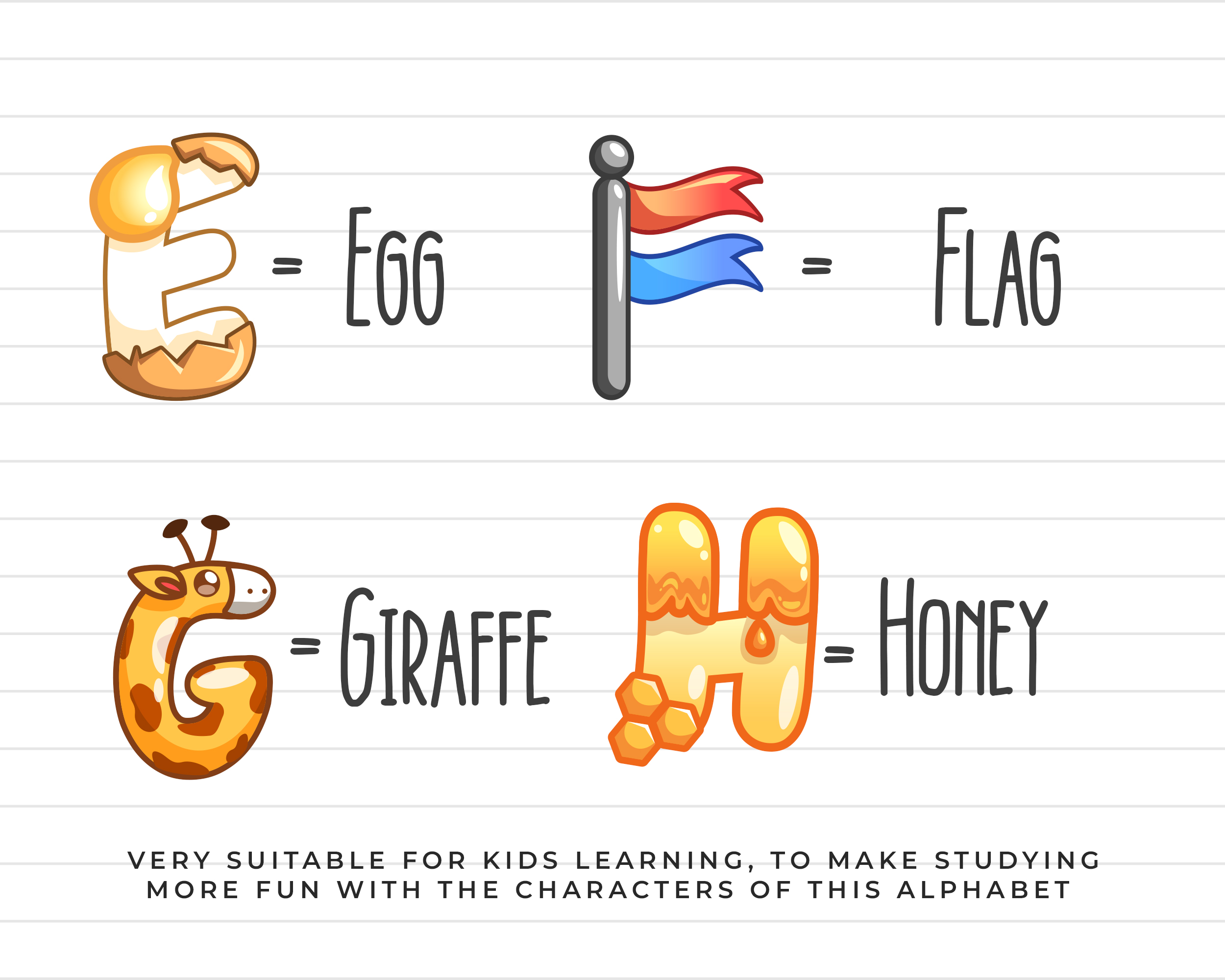 Colorful Decorative Alphabet - Image 5