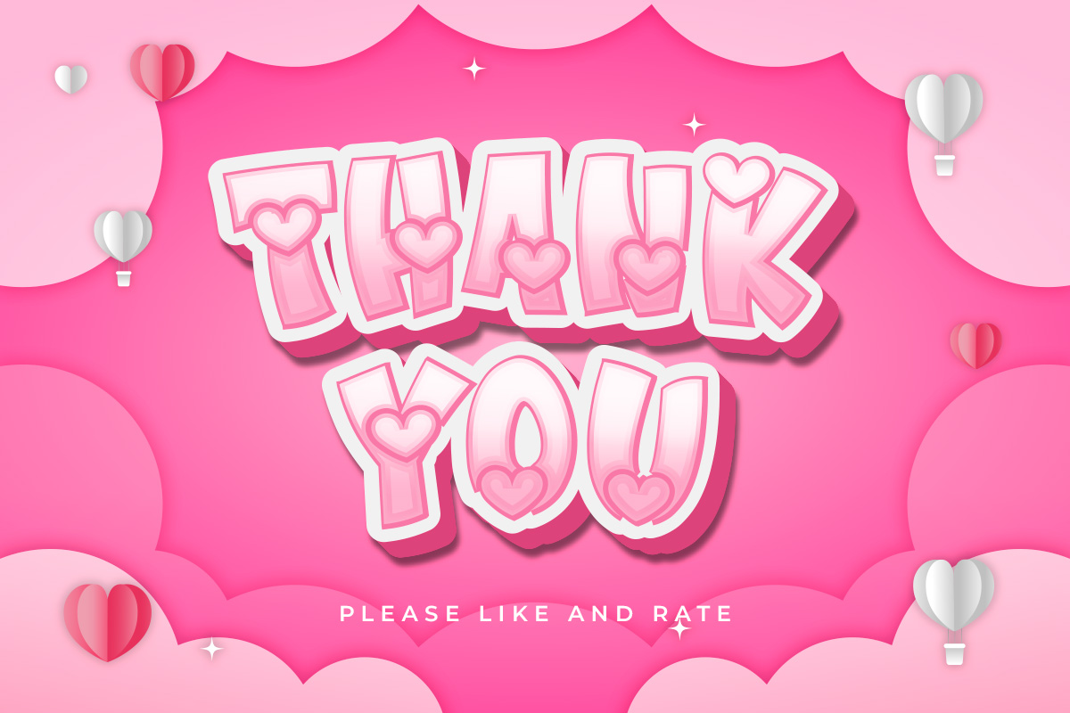 Couple Valentine Modern Decorative Font - Image 9