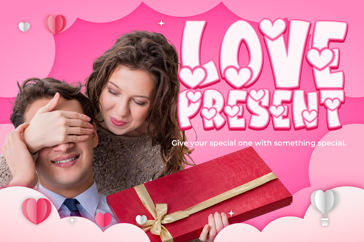 Couple Valentine Modern Decorative Font - Image 4