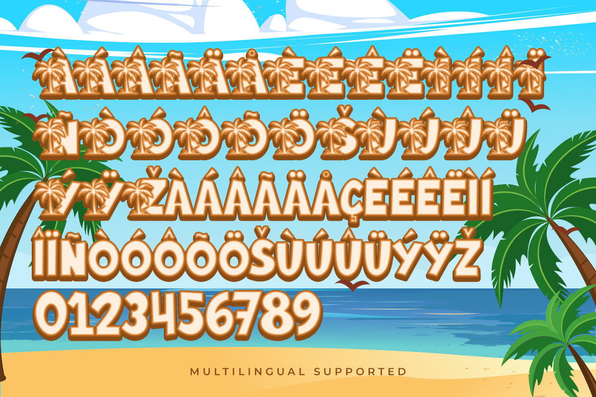 Island Modern Decorative Font - Image 8