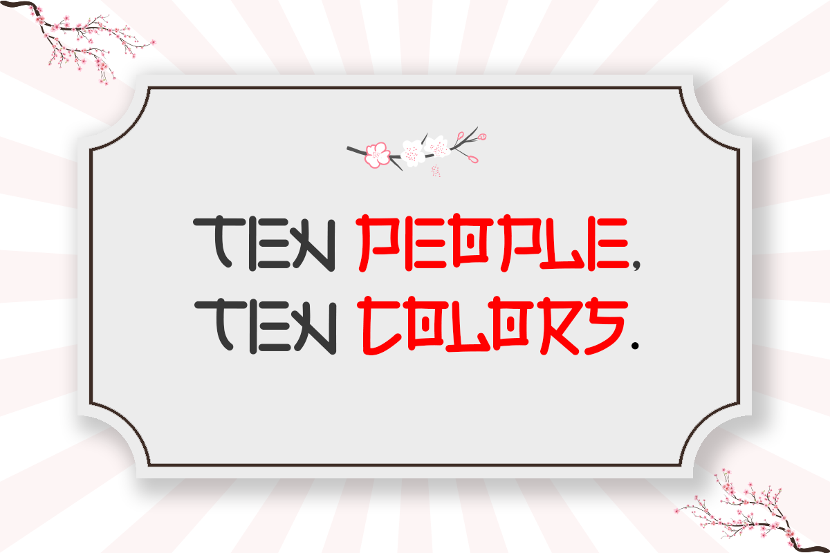 Japan Kimono Modern Japanese Font - Image 6