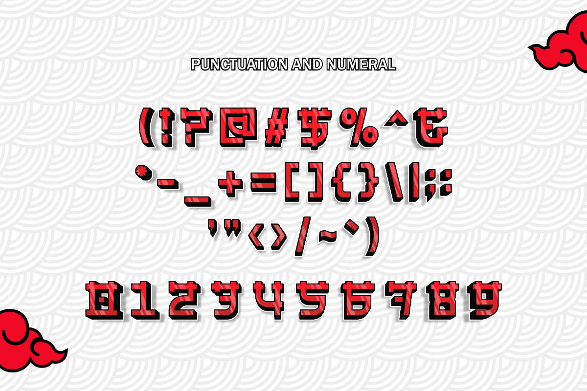 Japan Tokyo Modern Japanese Font - Image 7