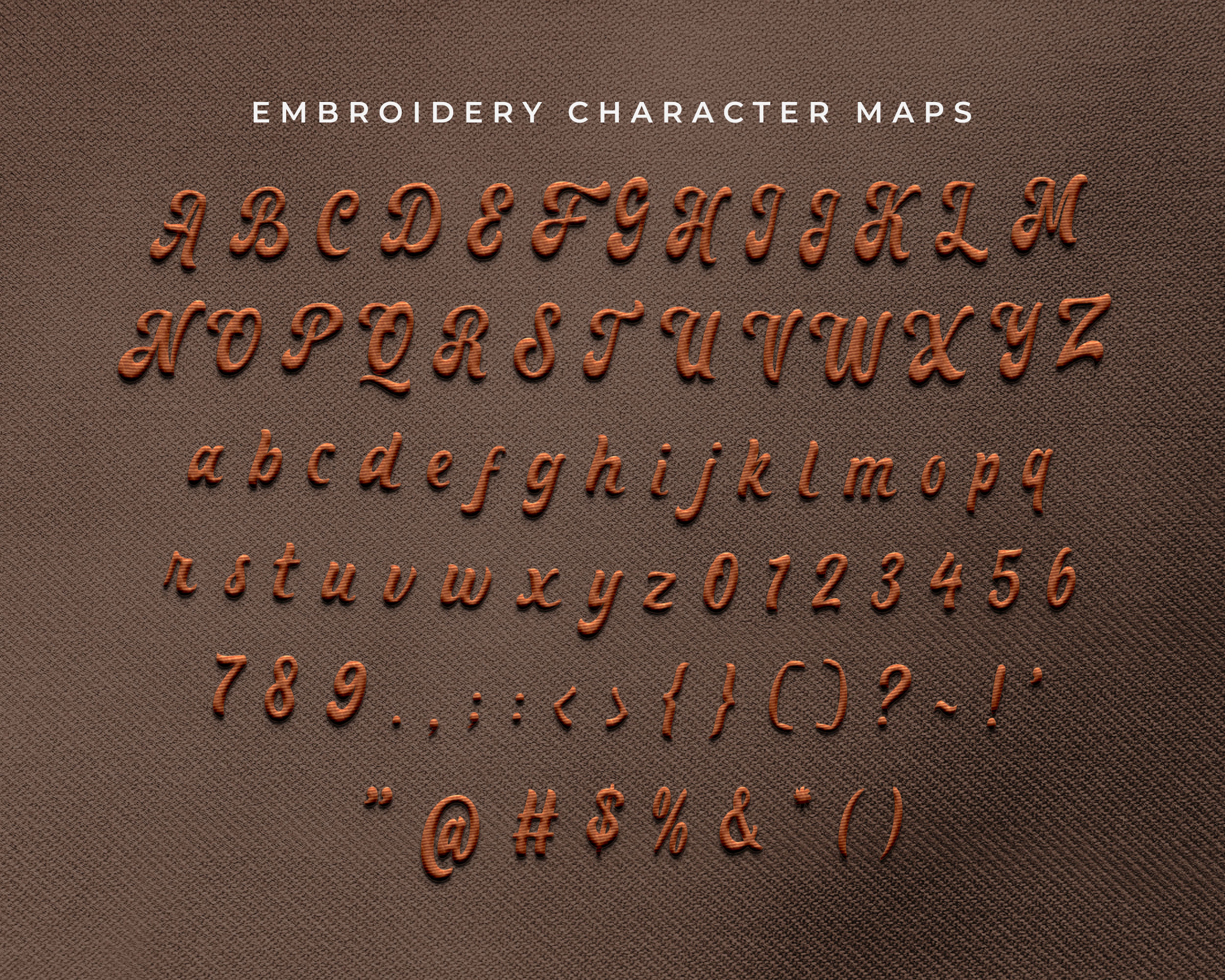 Mashally Embroidery Font, Embroidery Handwriting Font, Retro Embroidery Fonts, Mashally Font For Embroidery, Embroidery Retro Font - Image 10