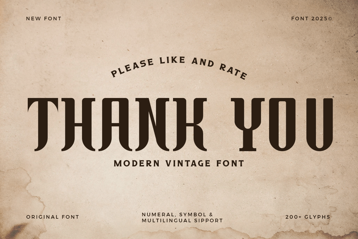 Orphic Modern Vintage Font - Image 8